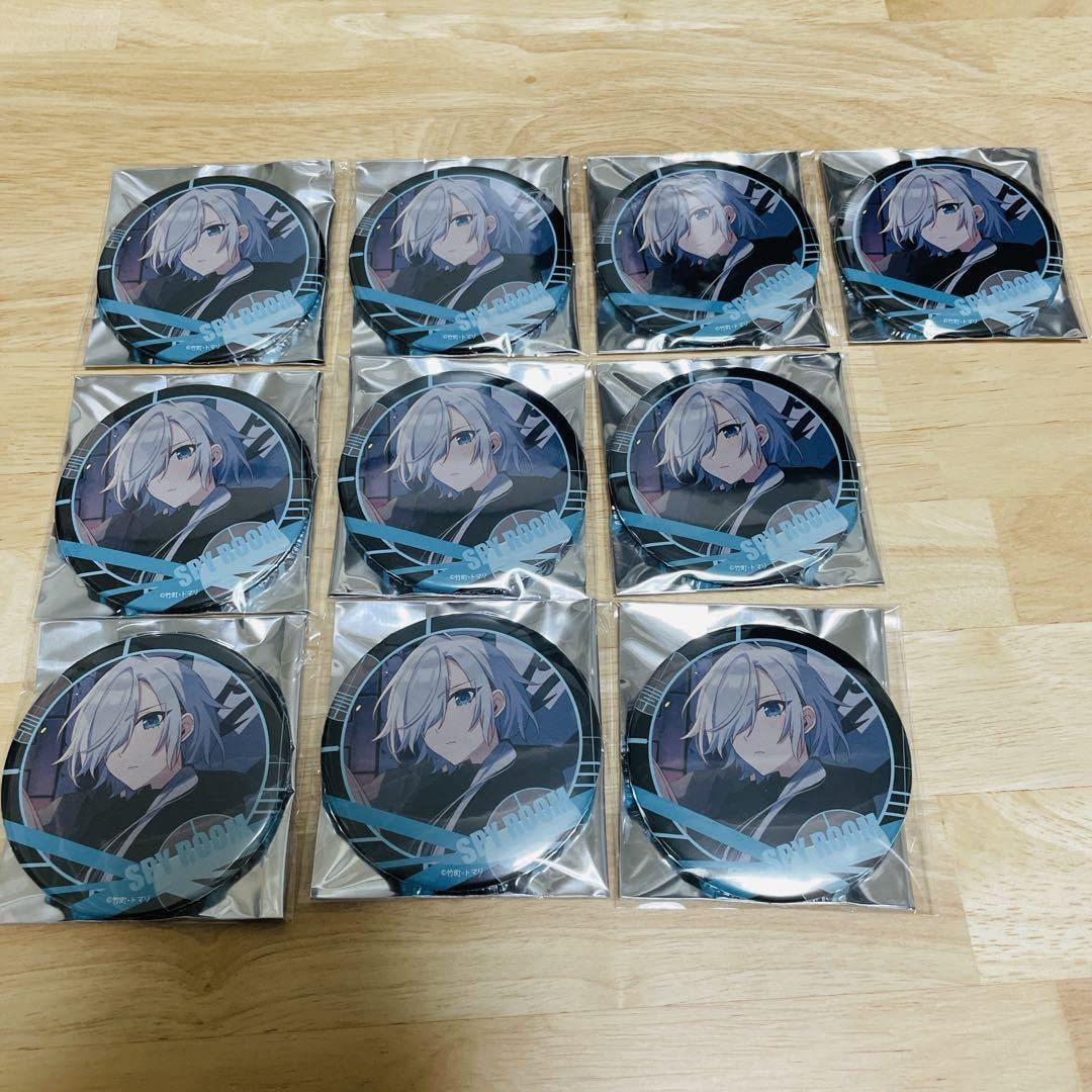 スパイ教室　モニカ　缶バッジ スパイ教室』 モニカ 缶バッジセット
